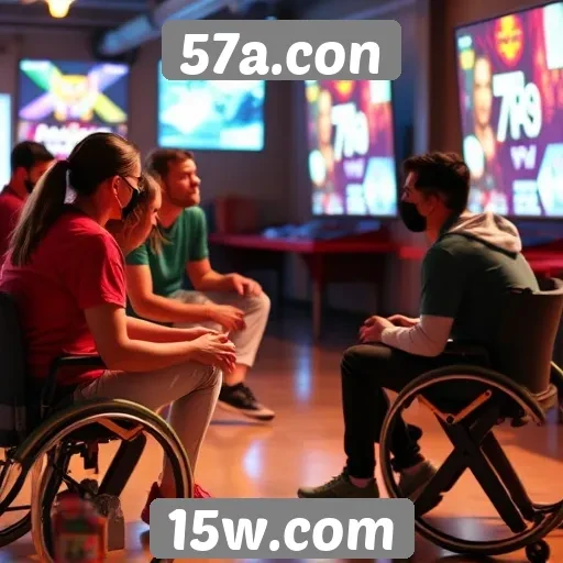 Acessibilidade em 57a.con melhora experiência dos jogadores